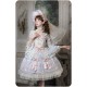 Little Plum Rose Fragrance French Vintage Style JSKs and OPs(Reservation/2 Colours/Full Payment Without Shipping)
